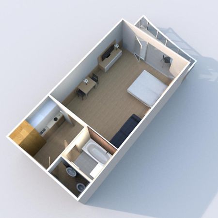 Aqua Apartman Panorama Apartment แวแลนแซ ภายนอก รูปภาพ